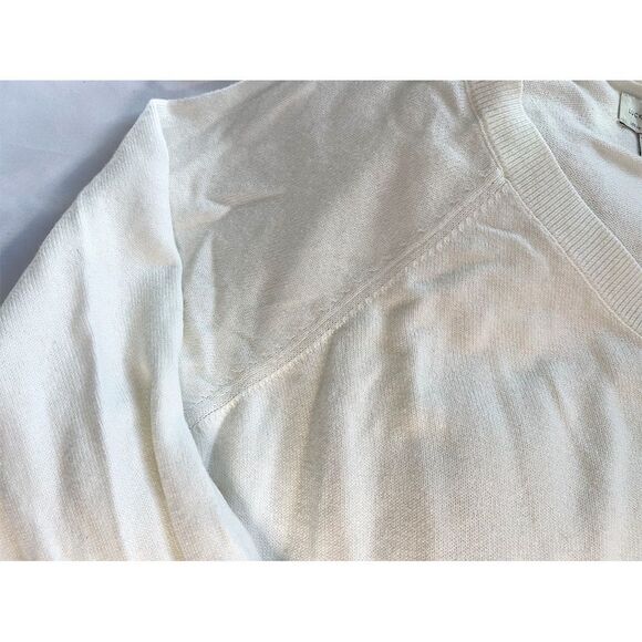 Lucky Brand V-Neck Sweater | Cream - Picture 7 of 13